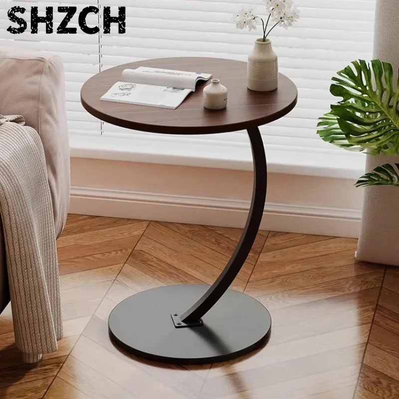 Small apartment movable household small coffee table mini round bedside light luxury small table sofa side Bedside Round Table
Small apartment movable household small coffee table mini round bedside light luxury small table sofa side Bedside Round Table