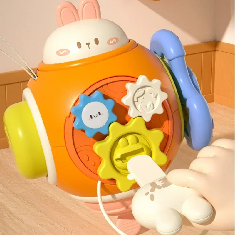 Cute Rabbit Baby Puzzle Busy Ball Montessori Early Education Multifunctional Sensory Toy Hand Grasping Training 6-18M
Cute Rabbit Baby Puzzle Busy Ball Montessori Early Education Multifunctional Sensory Toy Hand Grasping Training 6-18M