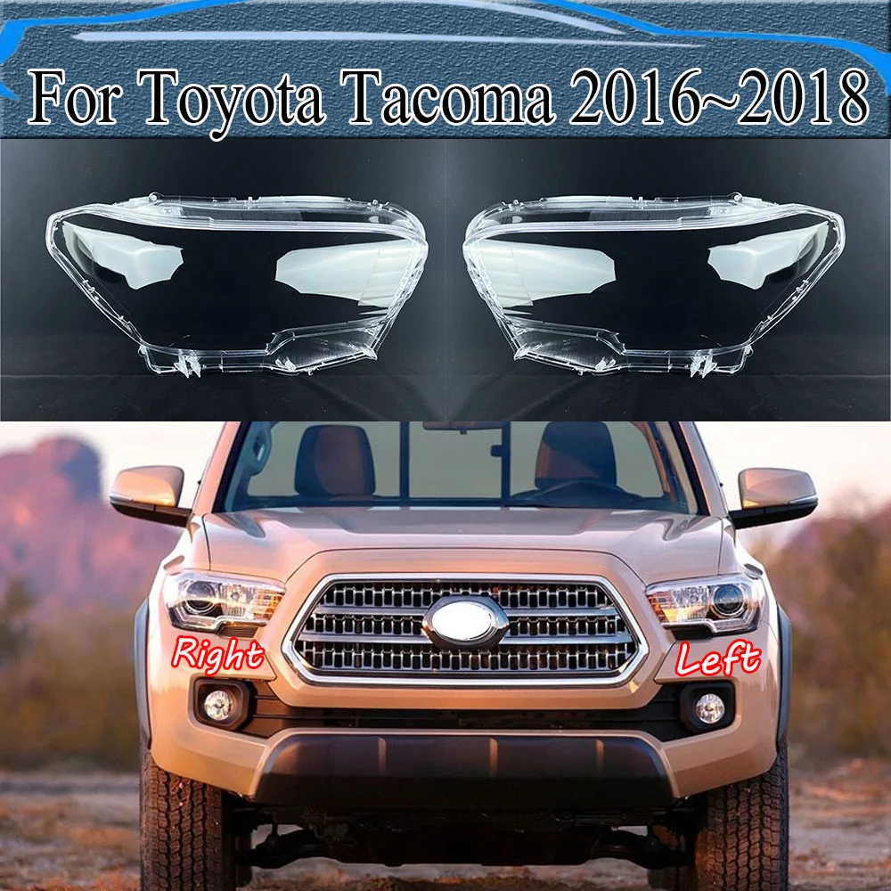 For Toyota Tacoma 2016~2018 Transparent Headlamp Shell Lampmask Lamp Shade Headlight Cover Replace The Original Lampshade
For Toyota Tacoma 2016~2018 Transparent Headlamp Shell Lampmask Lamp Shade Headlight Cover Replace The Original Lampshade