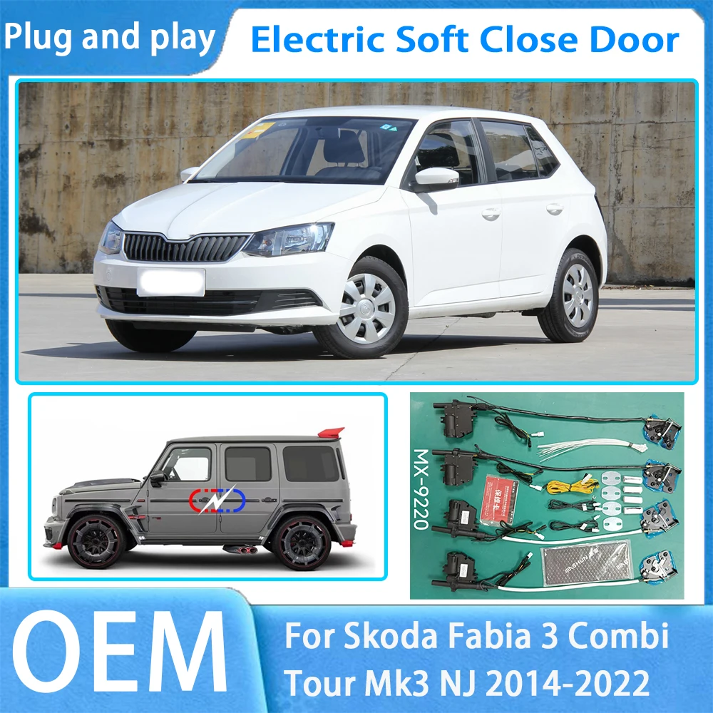 for Skoda Fabia 3 Combi Tour Mk3 NJ OEM Car Soft Close Door System Automatic Electric Auto Pull Power Latch Power Closing Quiet
for Skoda Fabia 3 Combi Tour Mk3 NJ OEM Car Soft Close Door System Automatic Electric Auto Pull Power Latch Power Closing Quiet