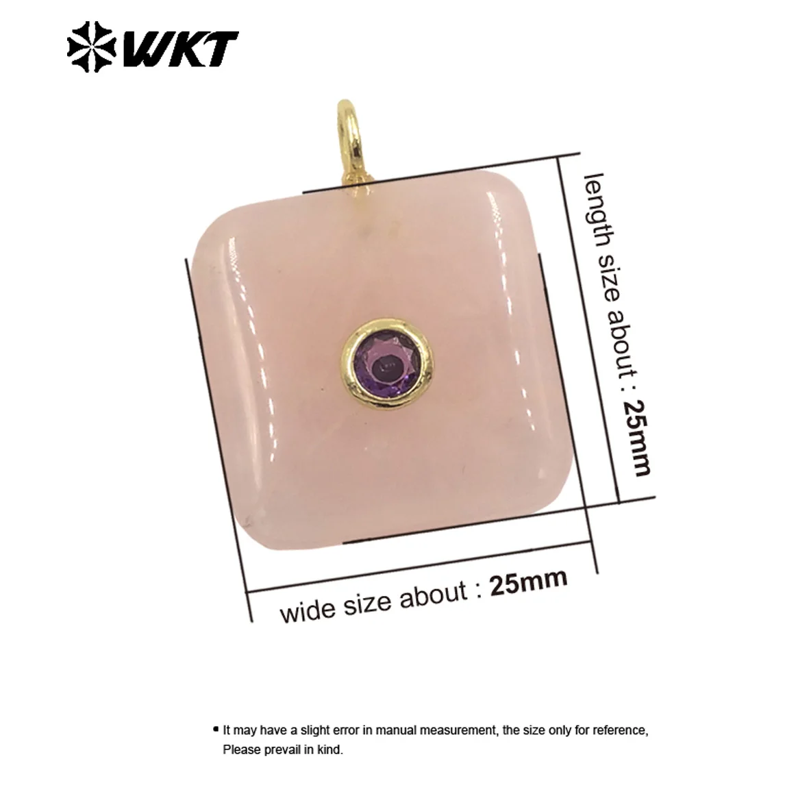 WT-P2023 Popular Sales Lapis Square Natural Gemstones And Colorful Zircon Pendant For Fashion Jewelry Necklace DIY Design
WT-P2023 Popular Sales Lapis Square Natural Gemstones And Colorful Zircon Pendant For Fashion Jewelry Necklace DIY Design