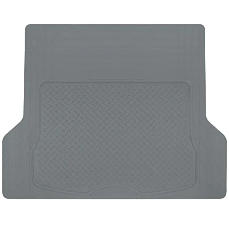 Heavy Duty Rubber Cargo Mat Liner - All-Weather Trunk Protection, Trim-to-Fit Design for Cars, SUVs, Vans and Trucks - Non-Slip
Heavy Duty Rubber Cargo Mat Liner - All-Weather Trunk Protection, Trim-to-Fit Design for Cars, SUVs, Vans and Trucks - Non-Slip