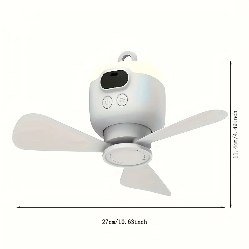 Portable USB Rechargeable Ceiling Fan LED Light 8000mAh Battery Summer Camping Home Cooling Gear Lightweight Easy Carry
Portable USB Rechargeable Ceiling Fan LED Light 8000mAh Battery Summer Camping Home Cooling Gear Lightweight Easy Carry