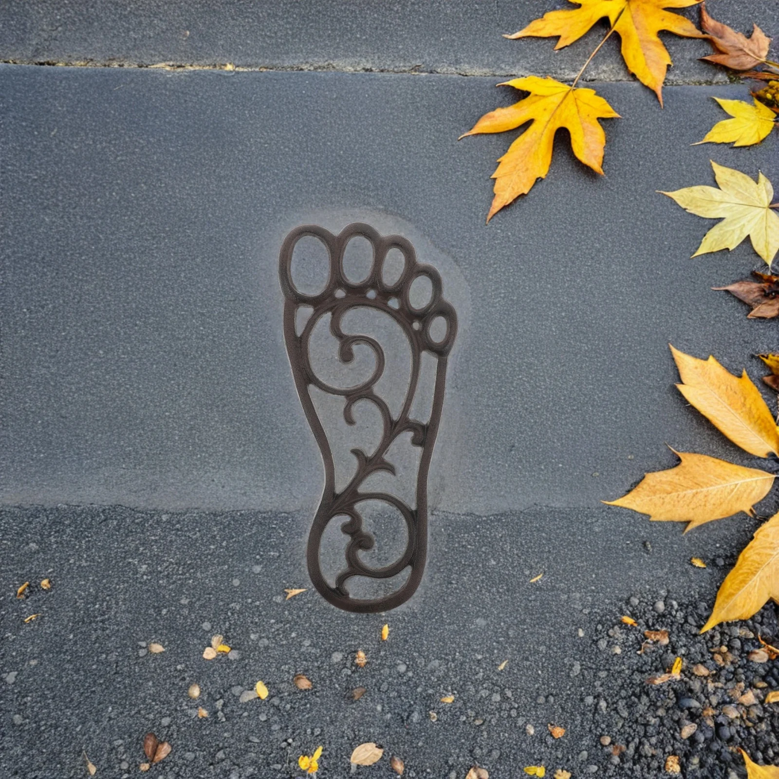 11.79'' Iron Stepping Mat Outdoor Front Door Rug for Garden Pathway Lawn Decorative Stepping Stone Farmhouse Entryway Mat Home
11.79'' Iron Stepping Mat Outdoor Front Door Rug for Garden Pathway Lawn Decorative Stepping Stone Farmhouse Entryway Mat Home