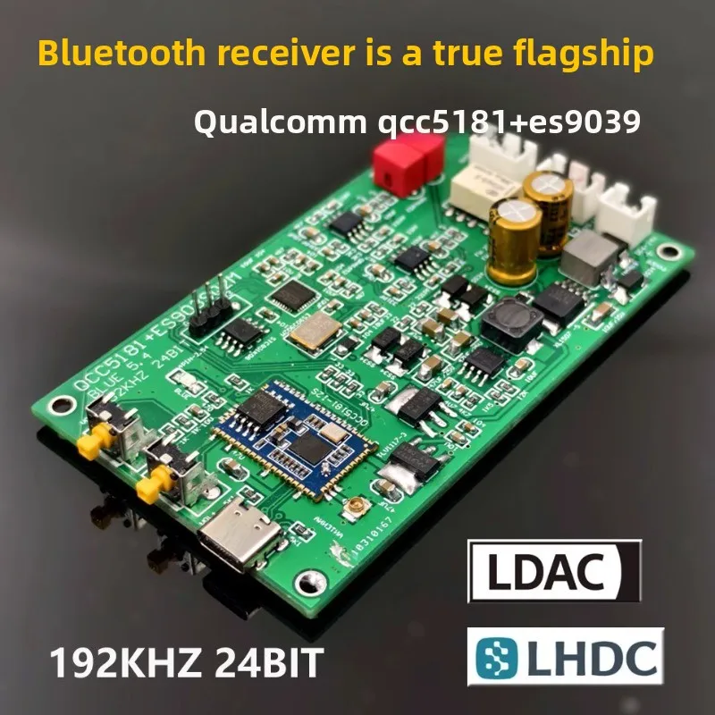 Bluetooth 5.4 AK4493 ES9039 ES9038 Decoding Analog Input APTX HD LDAC LHDC
Bluetooth 5.4 AK4493 ES9039 ES9038 Decoding Analog Input APTX HD LDAC LHDC