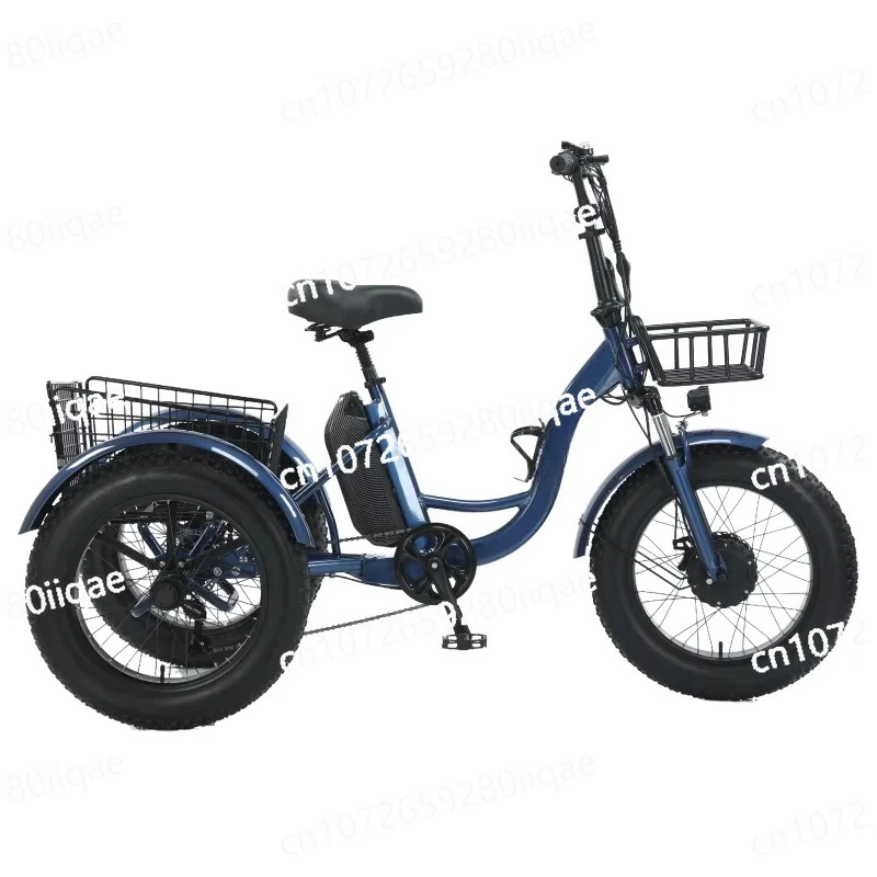 For Adult 3 Wheels 500W 48V Fat Tire Electric Cargo Bicycle Ladies Waterproof And Anti-Theft Battery Removable Electric Tricycle
For Adult 3 Wheels 500W 48V Fat Tire Electric Cargo Bicycle Ladies Waterproof And Anti-Theft Battery Removable Electric Tricycle