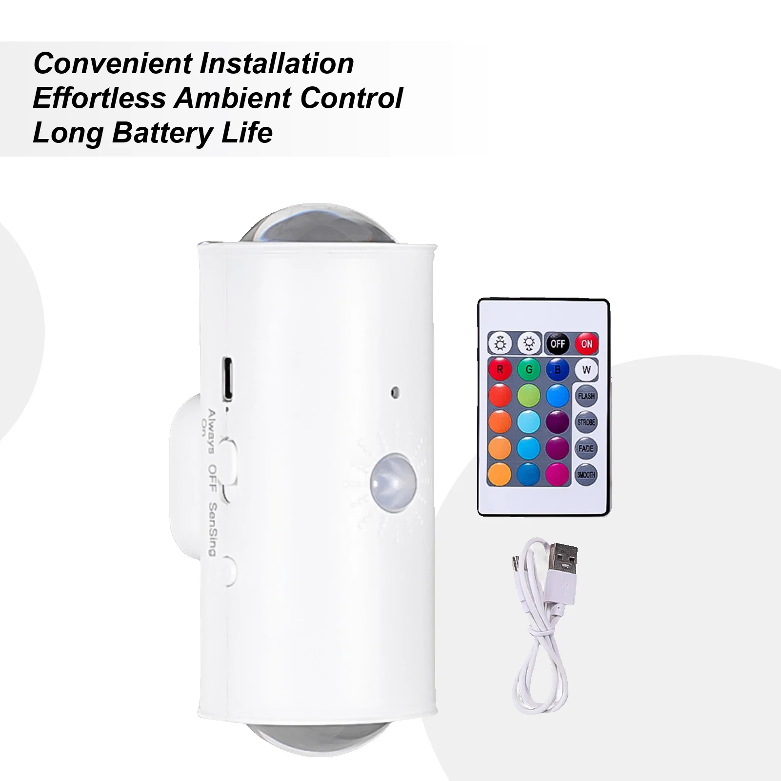 Motion Sensor Wall Light 16-Color Ambient Lighting Wireless Dimmable Stair Night Lamp For Bedroom Hallway Bathroom Kitchen
Motion Sensor Wall Light 16-Color Ambient Lighting Wireless Dimmable Stair Night Lamp For Bedroom Hallway Bathroom Kitchen