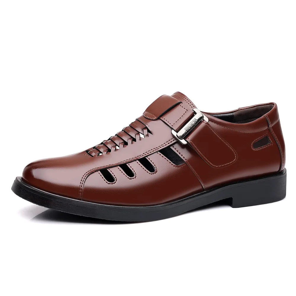 Summer Business New Men's Sandals Large Size Hollow Breathable Formal Shoes Hole Shoes
Summer Business New Men's Sandals Large Size Hollow Breathable Formal Shoes Hole Shoes