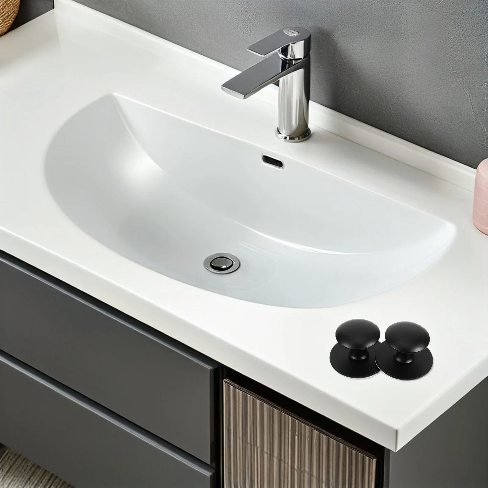 2pcs Suction Shower Grab Bar: No Drill Stainless Steel Stick Handle For Glass Tile Metal Bathroom Safety Support Self Adhesive
2pcs Suction Shower Grab Bar: No Drill Stainless Steel Stick Handle For Glass Tile Metal Bathroom Safety Support Self Adhesive