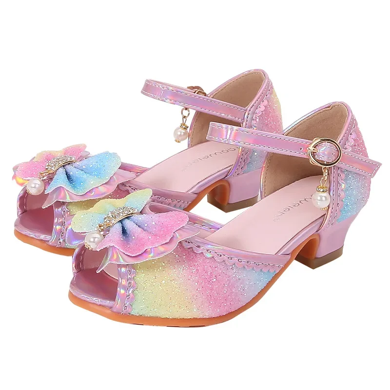 New Girls Sequins Sandals Summer Sweet Sequins Children Princess High Heels Wedding Party Fashion Elegant Catwalk Kids Sandals
New Girls Sequins Sandals Summer Sweet Sequins Children Princess High Heels Wedding Party Fashion Elegant Catwalk Kids Sandals