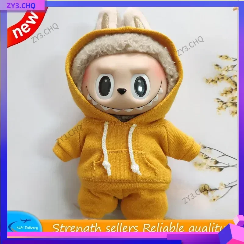 Only Clothes Mini Doll'S 17cm Vinyl Labubu Macaroon Plush Key Chain Doll With Sweater Pants Suit Set Clothing Gift
Only Clothes Mini Doll'S 17cm Vinyl Labubu Macaroon Plush Key Chain Doll With Sweater Pants Suit Set Clothing Gift