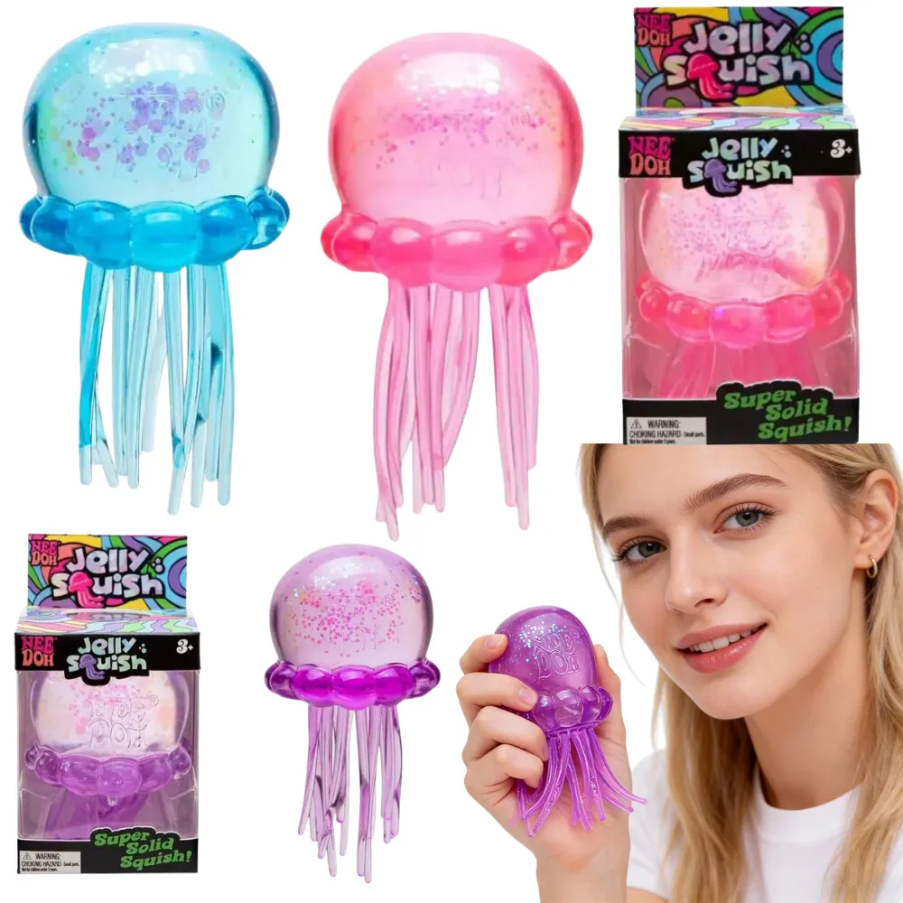 Needoh Fuzz Ball Jellyfish Squishy Blind Box Random Color Soft Stress Relief Toy Cute Relaxing Squeeze Sensory Toy birthday gift
Needoh Fuzz Ball Jellyfish Squishy Blind Box Random Color Soft Stress Relief Toy Cute Relaxing Squeeze Sensory Toy birthday gift