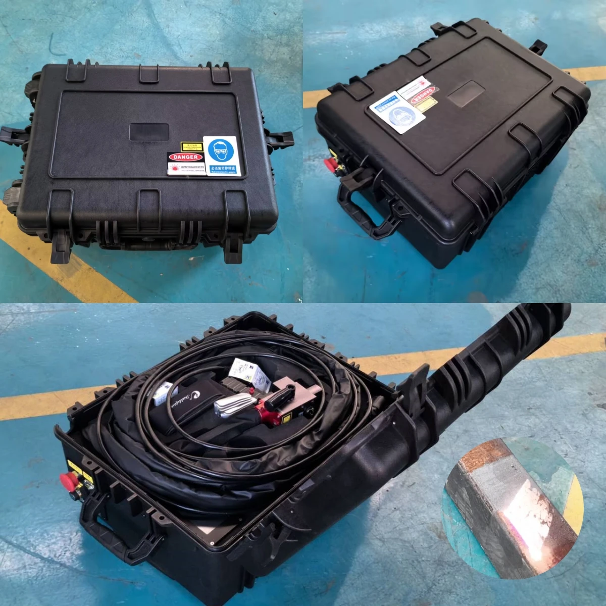 300W Pulse Handheld Fiber Laser Cleaner Oil Metal Surface Rust Removal Laser Cleaning Machine Price for Paint Pistol Mold Truck
300W Pulse Handheld Fiber Laser Cleaner Oil Metal Surface Rust Removal Laser Cleaning Machine Price for Paint Pistol Mold Truck