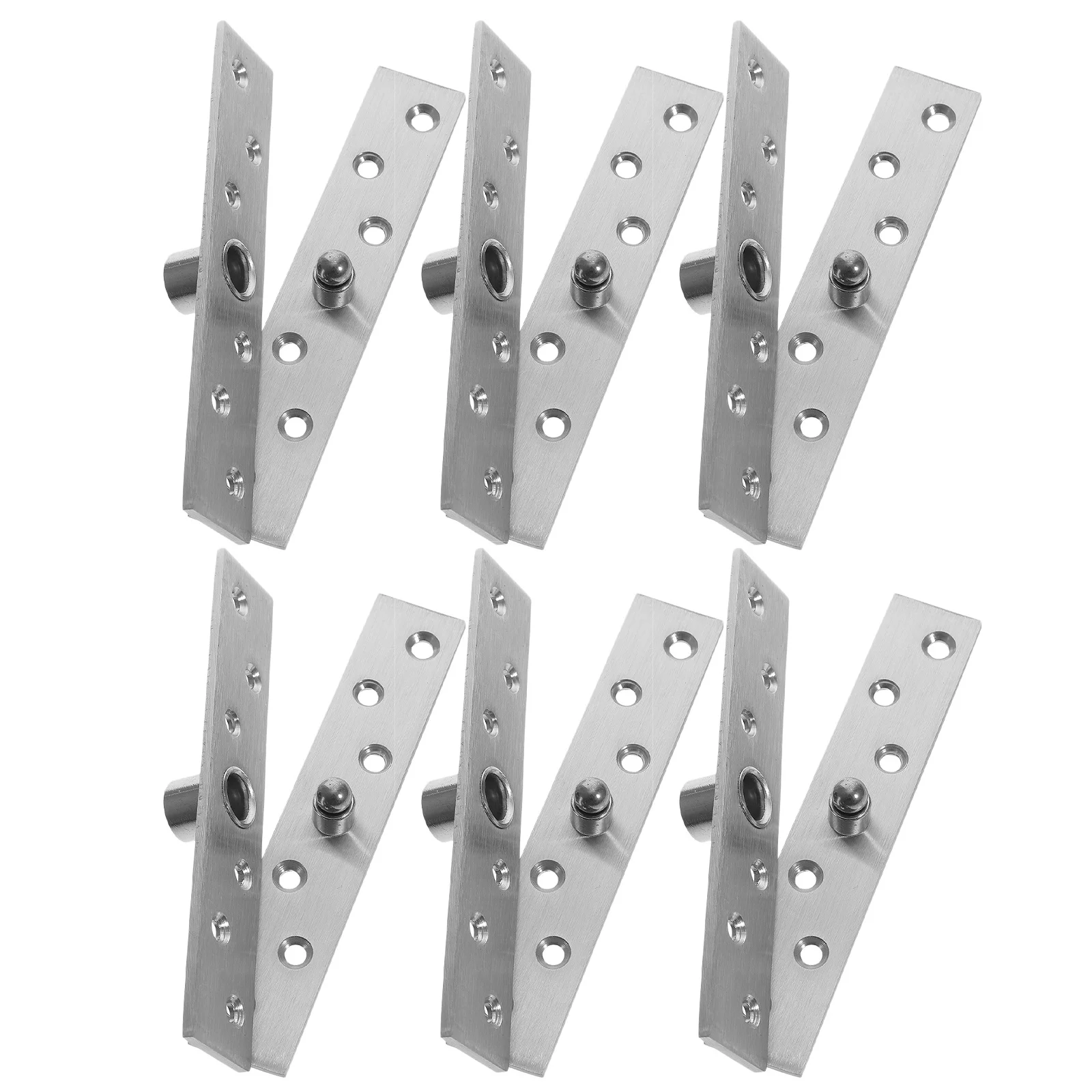 6pcs Stainless Steel Invisible Door Pivot Hinges 360 Degree Heavy Duty Concealed Rotation For Bookshelf Cabinet Hidden Door
6pcs Stainless Steel Invisible Door Pivot Hinges 360 Degree Heavy Duty Concealed Rotation For Bookshelf Cabinet Hidden Door