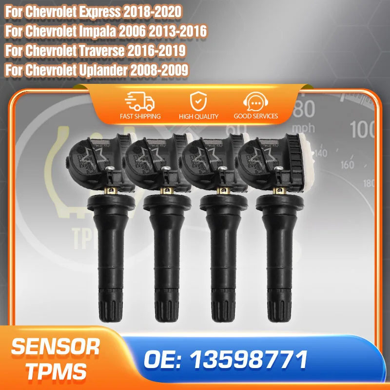 For Chevrolet Express TPMS Sensor Chevrolet Impala Chevrolet Traverse Chevrolet Uplander 13598771 Tire Pressure Monitor Sensor
For Chevrolet Express TPMS Sensor Chevrolet Impala Chevrolet Traverse Chevrolet Uplander 13598771 Tire Pressure Monitor Sensor