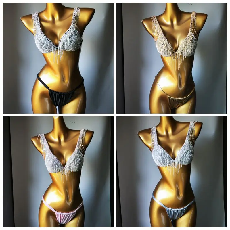 2024 fashion bar bikini newest crystal women bikini diamond bikini bar bikini crystal swimwear bikini beach diamond girl bikini
2024 fashion bar bikini newest crystal women bikini diamond bikini bar bikini crystal swimwear bikini beach diamond girl bikini