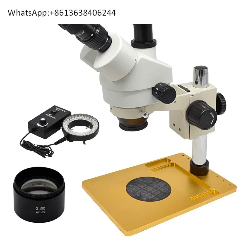 Professional 3.5X - 45X Binocular Stereo phone Microscope For Motherboard Maintain Repair
Professional 3.5X - 45X Binocular Stereo phone Microscope For Motherboard Maintain Repair