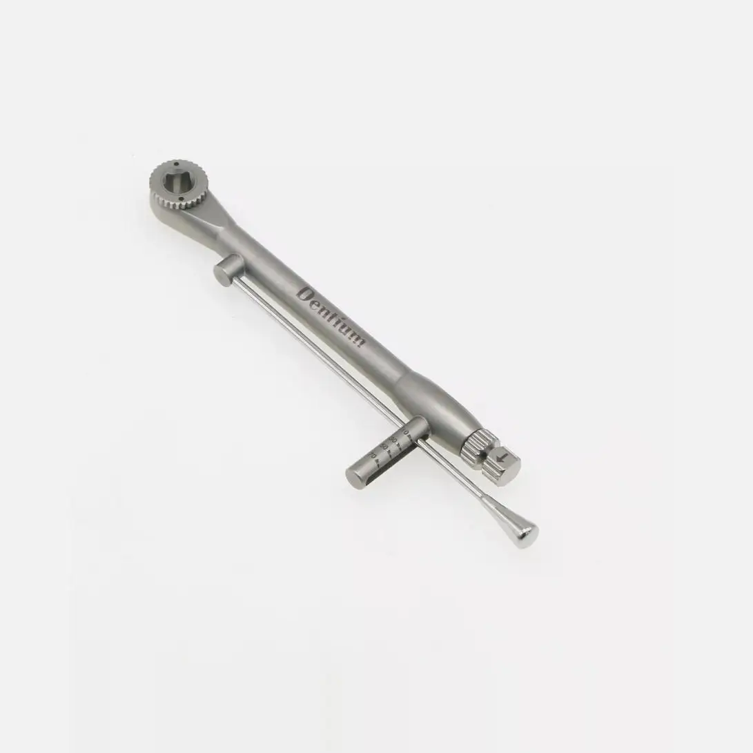 Stainless Torque Wrench Dental Implant Torque Wrench Tool Box Universal Square Head Wrench for Osst and Dentium Implant System
Stainless Torque Wrench Dental Implant Torque Wrench Tool Box Universal Square Head Wrench for Osst and Dentium Implant System