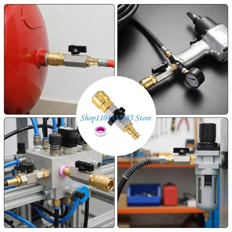 Y6GD Compressed Air Stopcock 1/4inch Compressed Air Quick Release Coupling Air
Y6GD Compressed Air Stopcock 1/4inch Compressed Air Quick Release Coupling Air