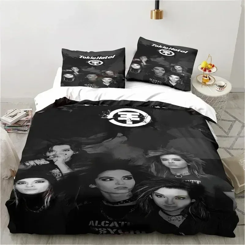 3D Print Tokio Hotel 3D NEW Duvet Cover Pillowcase Bedding Set Adult Boy Girl Bedroom Decoration Children Single Double Large
3D Print Tokio Hotel 3D NEW Duvet Cover Pillowcase Bedding Set Adult Boy Girl Bedroom Decoration Children Single Double Large