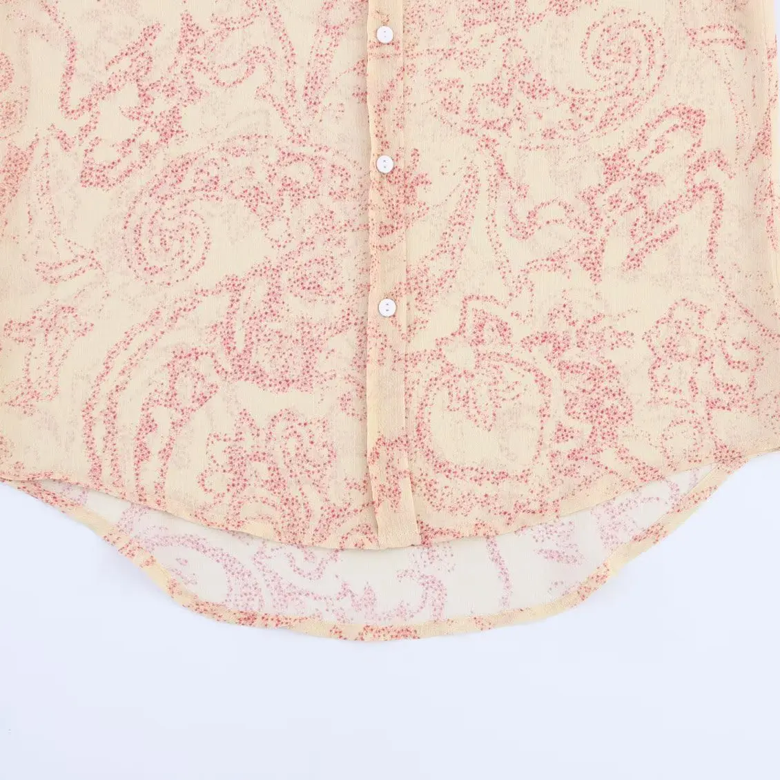 ZBZA Spring New Women's Faion Design Printed irt Casual Loose Long Sve Stand Collar Polyester Fiber Button Closure 
ZBZA Spring New Women's Faion Design Printed irt Casual Loose Long Sve Stand Collar Polyester Fiber Button Closure