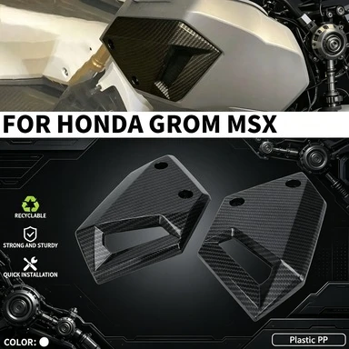 Carbon Fiber Pattern Side Cover Trim PP Plastic Modified Parts Fit MSX125 Motorcycle
Carbon Fiber Pattern Side Cover Trim PP Plastic Modified Parts Fit MSX125 Motorcycle