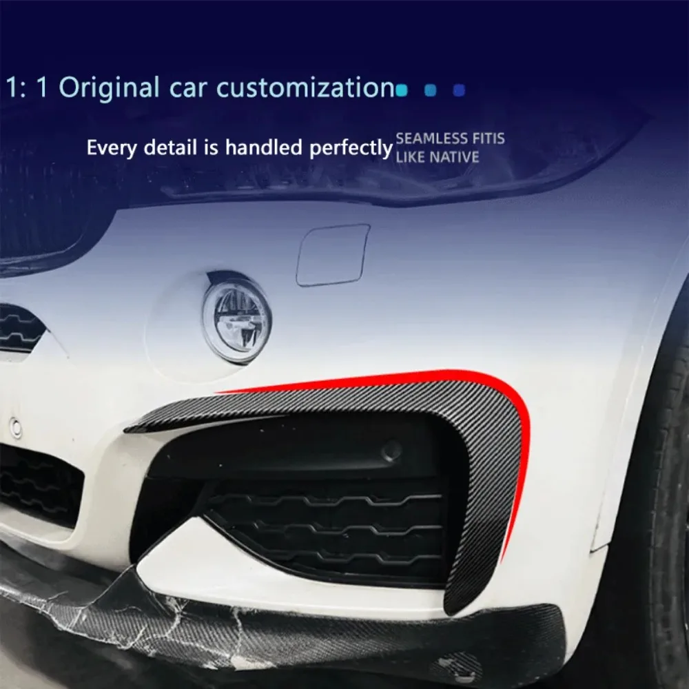 NEW front air knife vent car sticker modification accessories suitable for BMW x6 f16 M Sport 2015-2019
NEW front air knife vent car sticker modification accessories suitable for BMW x6 f16 M Sport 2015-2019