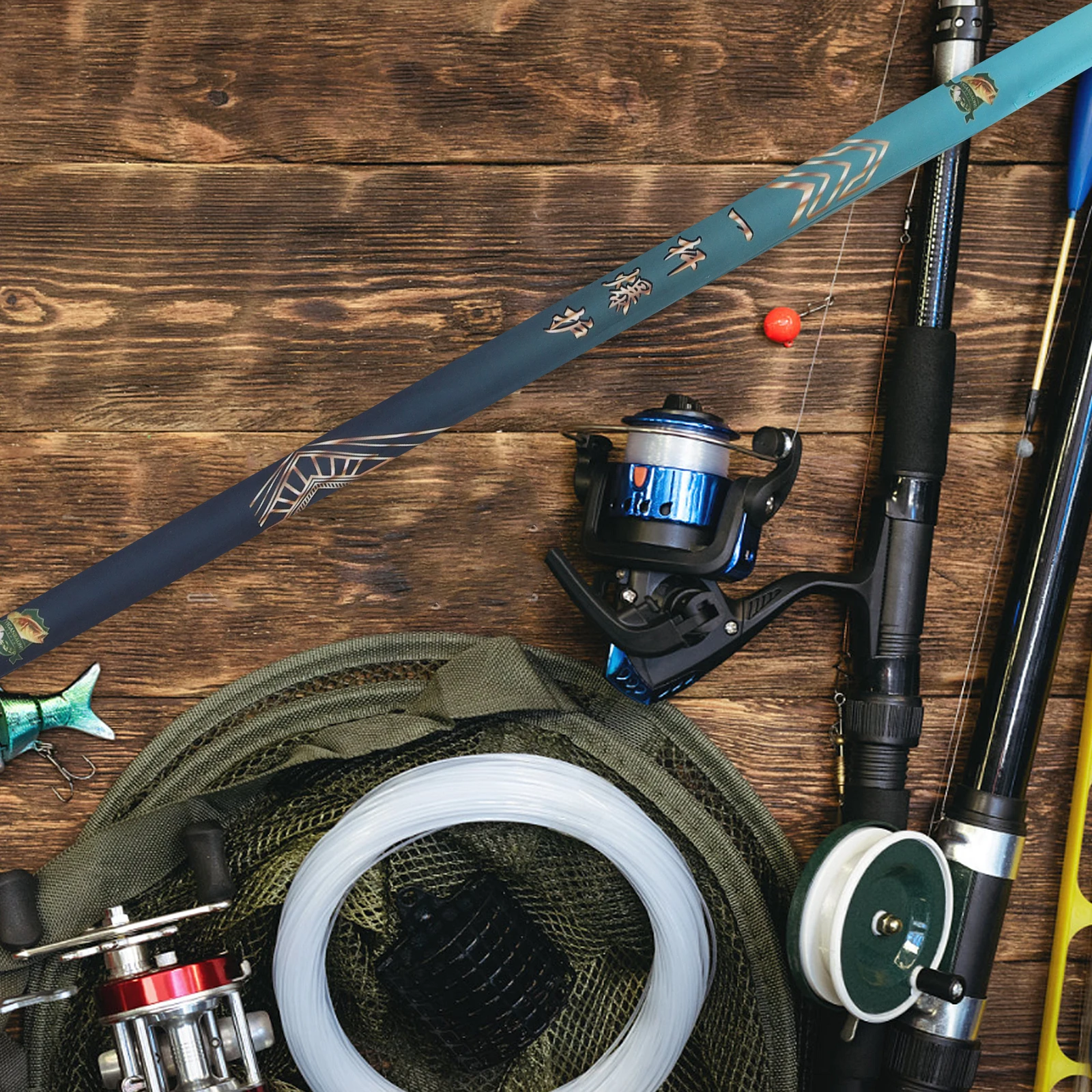 Fishing Rod Cover High Elasticity Breathable Protective Gear ganizer Blue Pole Case Storage Bag Travel Portable
Fishing Rod Cover High Elasticity Breathable Protective Gear ganizer Blue Pole Case Storage Bag Travel Portable