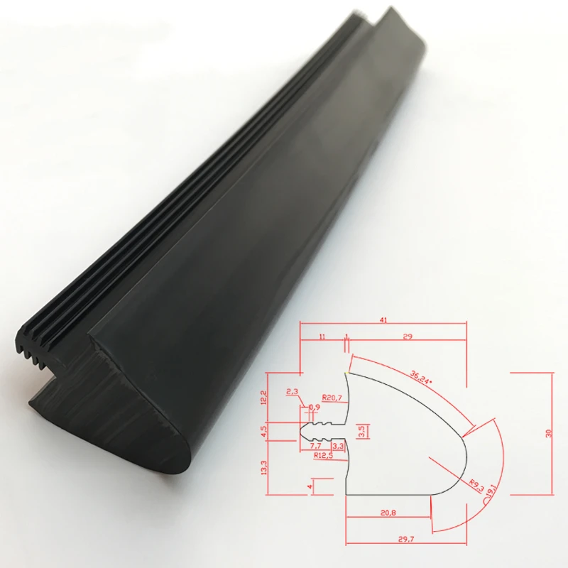 Rubber T Strip Glass Metal Wood Panel Edge Encloser Shield Car Cable Cover Solar Photovoltaic Sealing 30x41mm Black
Rubber T Strip Glass Metal Wood Panel Edge Encloser Shield Car Cable Cover Solar Photovoltaic Sealing 30x41mm Black