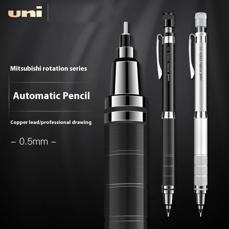 Japanese Stationery Uni Metal Mechanical Pencil M5-1017/1012 Automatic Propelling Pencil 0.5MM Back To School Office Supplies
Japanese Stationery Uni Metal Mechanical Pencil M5-1017/1012 Automatic Propelling Pencil 0.5MM Back To School Office Supplies