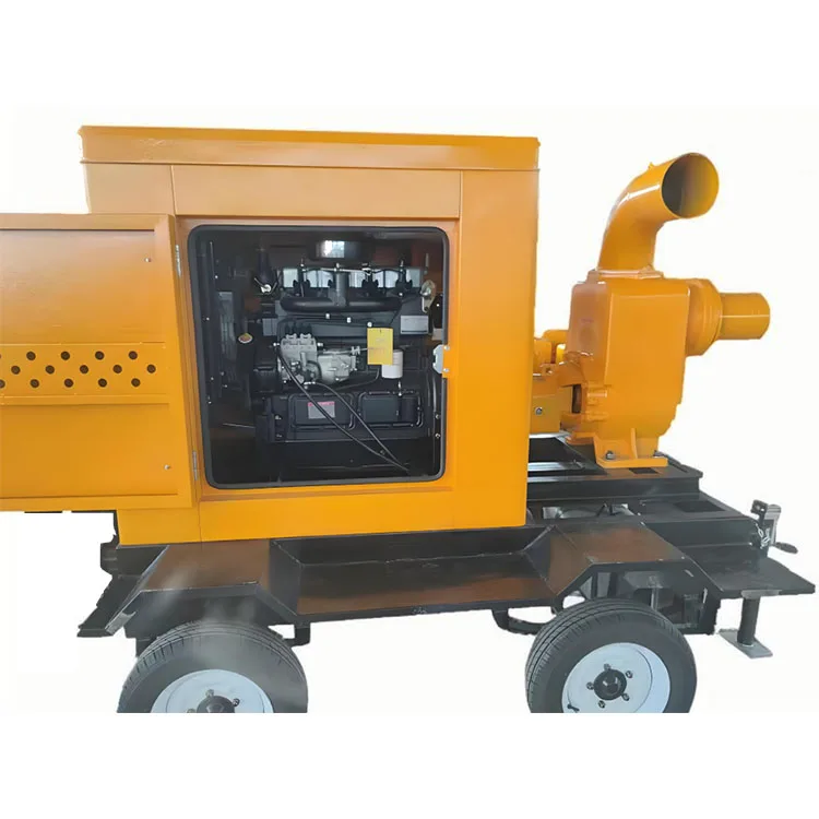 Self-Priming Water Pump 4/6/8 Inch High Pressure Mobile Trailer Pump for Farm Irrigation & Flood Control
Self-Priming Water Pump 4/6/8 Inch High Pressure Mobile Trailer Pump for Farm Irrigation & Flood Control