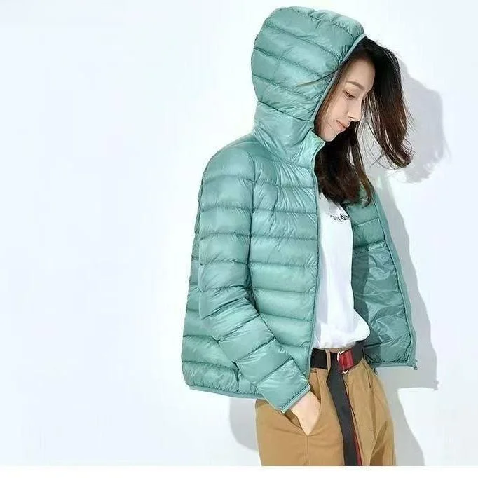 Spring 2025 Women's Lightweight down Cotton Jaet Hooded ort Stand Collar plus Size Slim Fit Coat Men's Cotton Outerwear
Spring 2025 Women's Lightweight down Cotton Jaet Hooded ort Stand Collar plus Size Slim Fit Coat Men's Cotton Outerwear