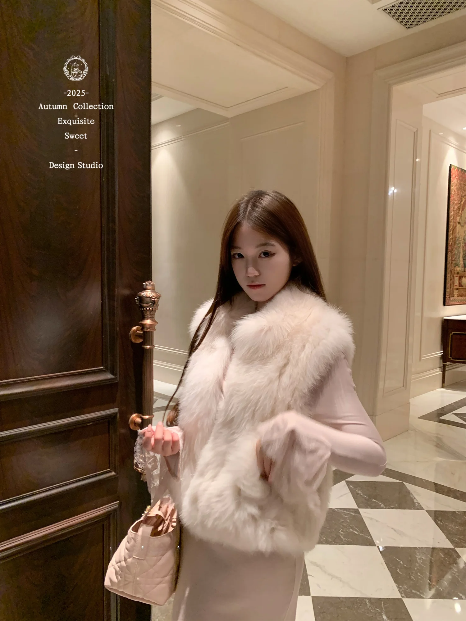 Pink Cloudy Aosphere Fur Vest years Rosa Lady Teenage Heart Warmth Pure Color Universal pe Fur Princ Sle
Pink Cloudy Aosphere Fur Vest years Rosa Lady Teenage Heart Warmth Pure Color Universal pe Fur Princ Sle
