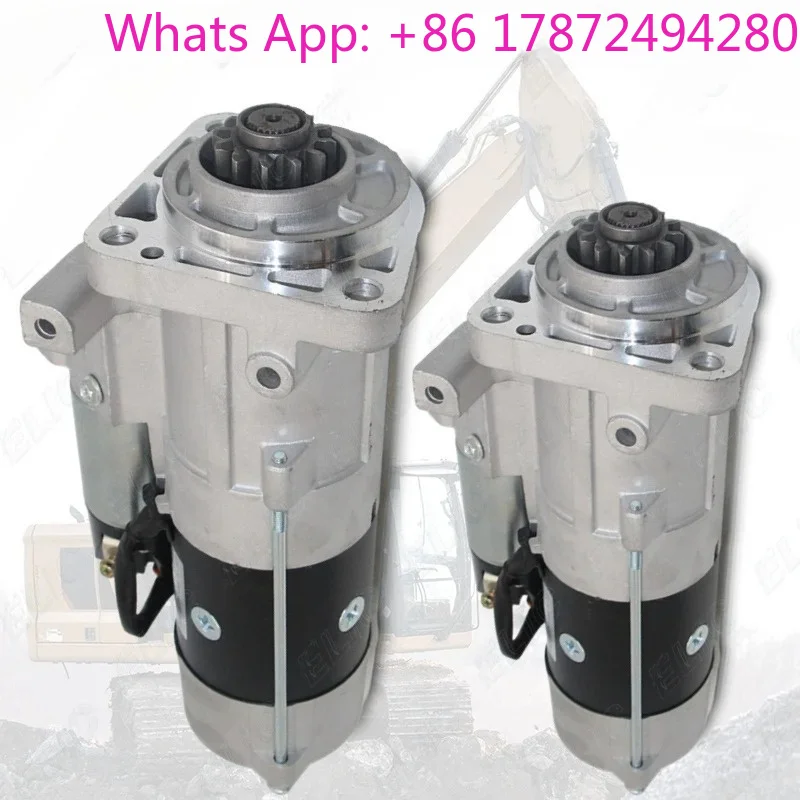 Starter Motor For Excavator E70B 4D32 M002T64271 M002T64272 859096
Starter Motor For Excavator E70B 4D32 M002T64271 M002T64272 859096