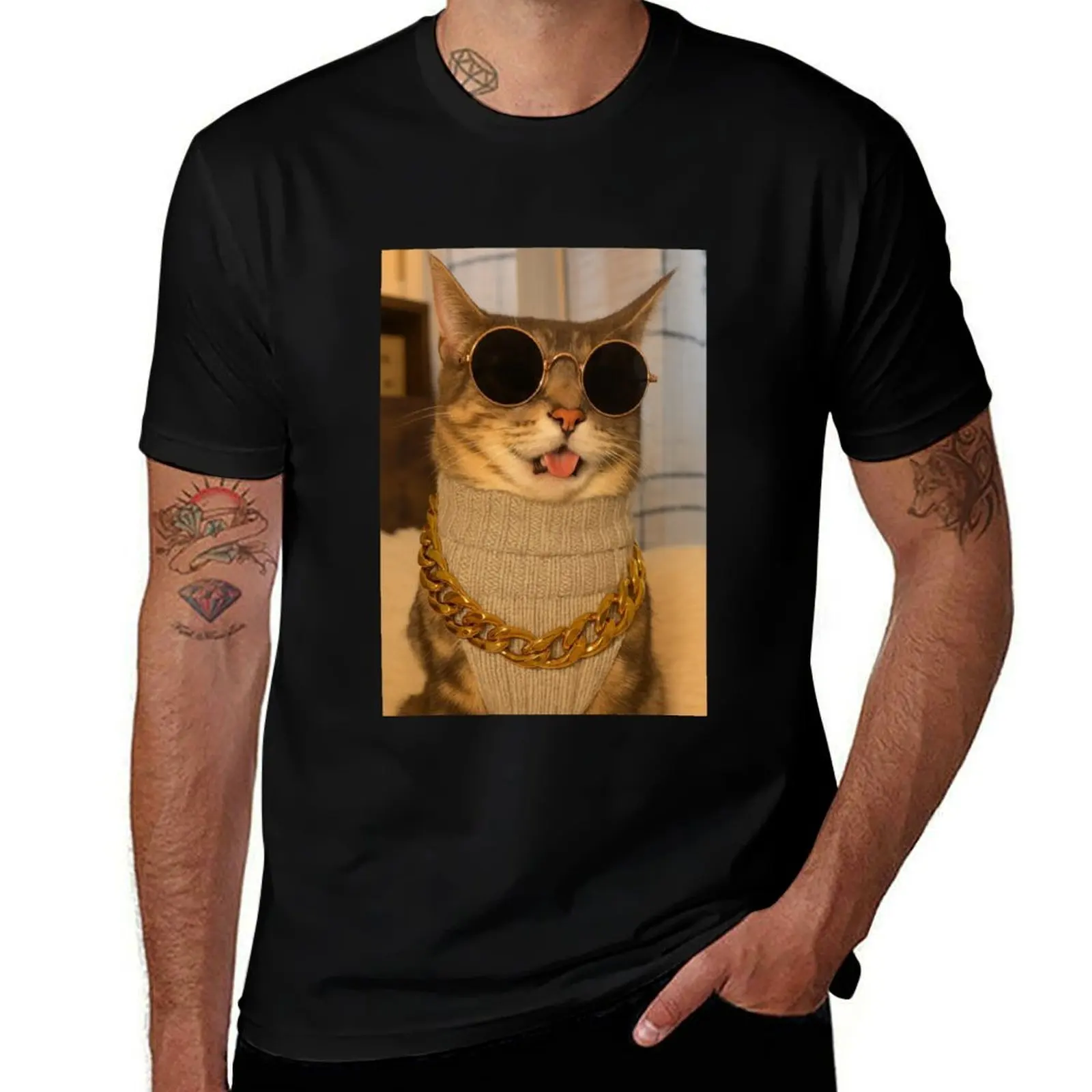 Cool cat vibes T-Shirt vintage graphic tee tops boys animal print for a boy t shirts for men cotton
Cool cat vibes T-Shirt vintage graphic tee tops boys animal print for a boy t shirts for men cotton