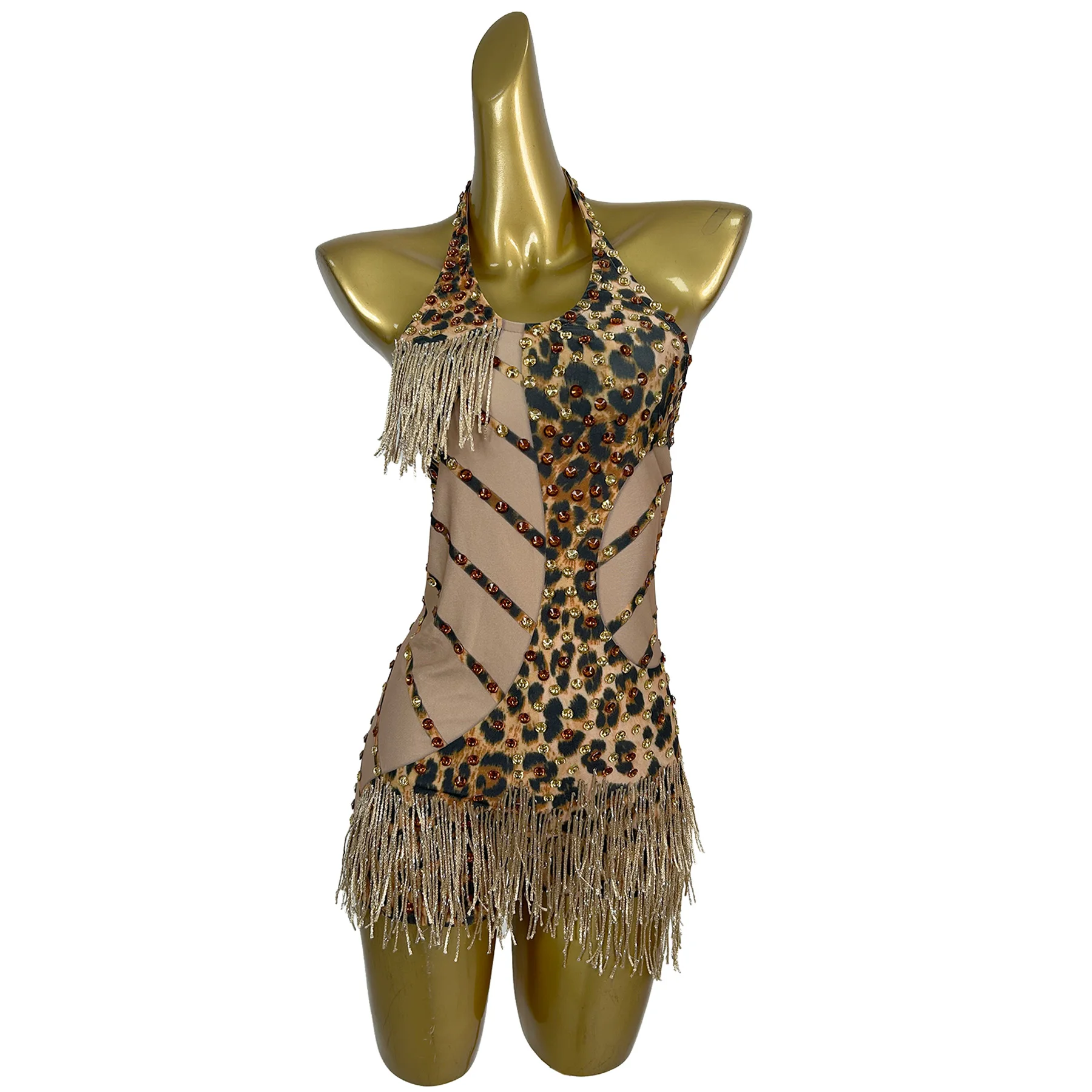 Sexy Leopard Print Sequin Tassel Playsuits Women Night Club One Piece Bodysuit Backless Party Jumpsuit Dance Leotard Show Outfit
Sexy Leopard Print Sequin Tassel Playsuits Women Night Club One Piece Bodysuit Backless Party Jumpsuit Dance Leotard Show Outfit