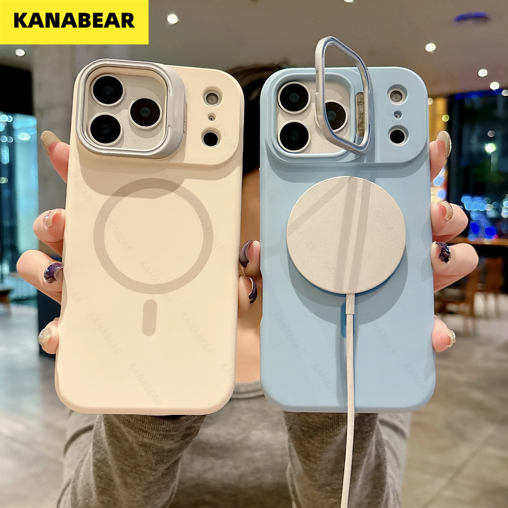 High-End Liquid Silicone Magnetic Charging Phone Case with Stand for iPhone 17 Pro Max - Trendy Durable Stylish Protective Cover
High-End Liquid Silicone Magnetic Charging Phone Case with Stand for iPhone 17 Pro Max - Trendy Durable Stylish Protective Cover