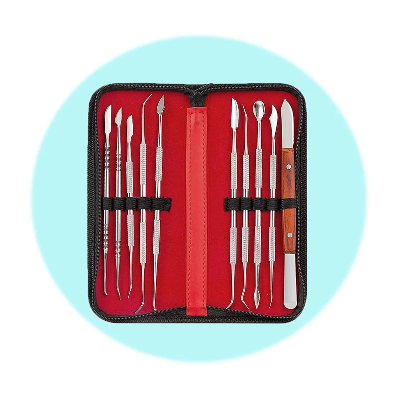 10Pcs Dental Wax Carver Plaster Spatula Knife Stainless Steel Double Ends Sculpture Knives Blade Composite Resin Filling Tools
10Pcs Dental Wax Carver Plaster Spatula Knife Stainless Steel Double Ends Sculpture Knives Blade Composite Resin Filling Tools