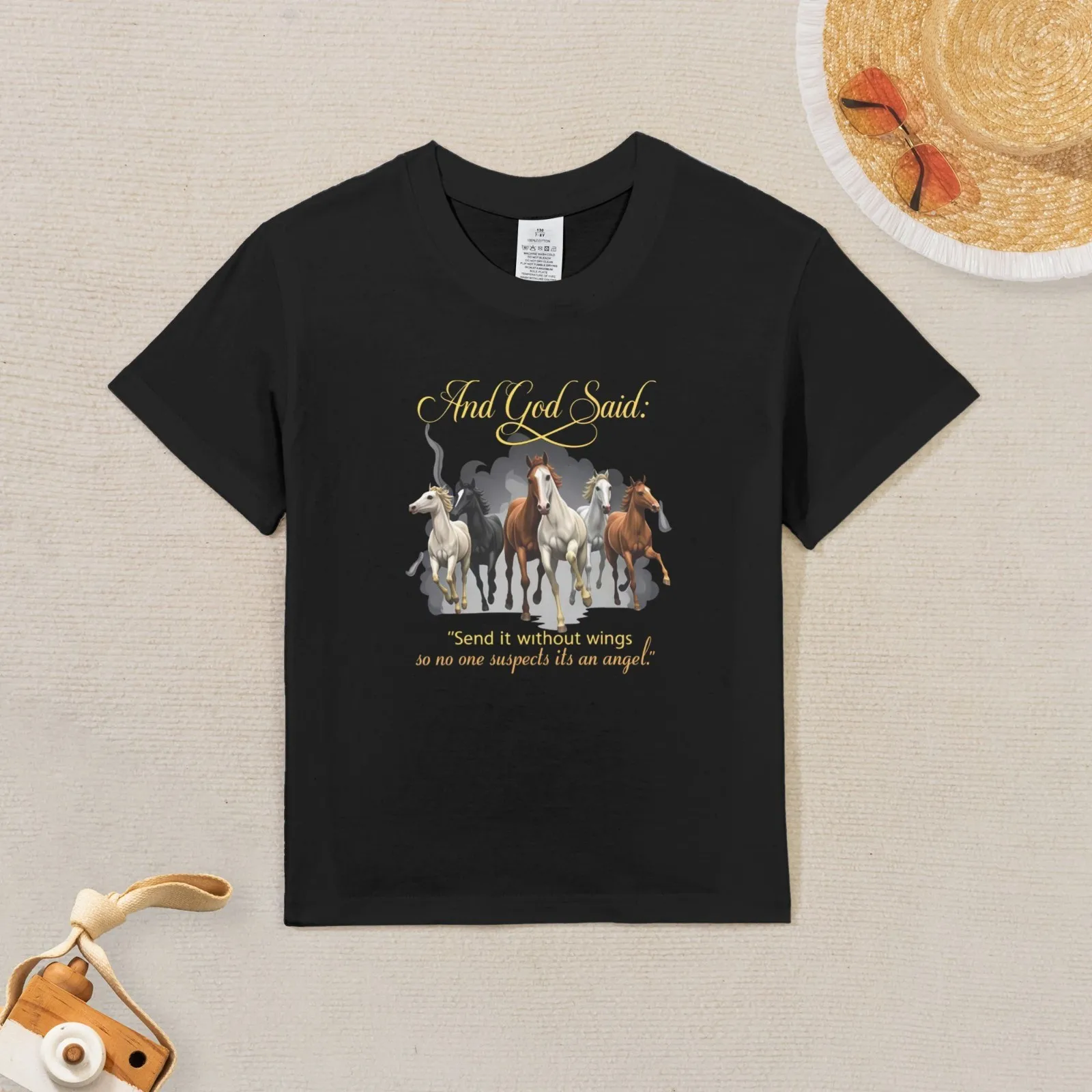 Black Horse Design Short Sleeve Tee
Black Horse Design Short Sleeve Tee