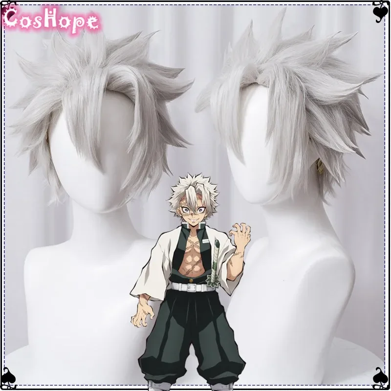 Sanemi Shinazugawa Cosplay Silver Wig Cosplay Anime Cosplay Wig Heat Resistant Synthetic Wigs
Sanemi Shinazugawa Cosplay Silver Wig Cosplay Anime Cosplay Wig Heat Resistant Synthetic Wigs