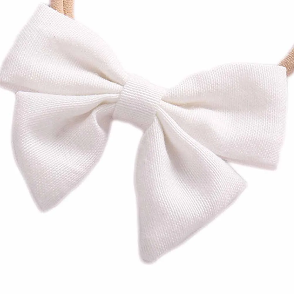 Baby Headbands For Newborns White Soft Breathable Hair Bows Girls Toddlers Party Holiday Photo Shoot Daily Accessory
Baby Headbands For Newborns White Soft Breathable Hair Bows Girls Toddlers Party Holiday Photo Shoot Daily Accessory