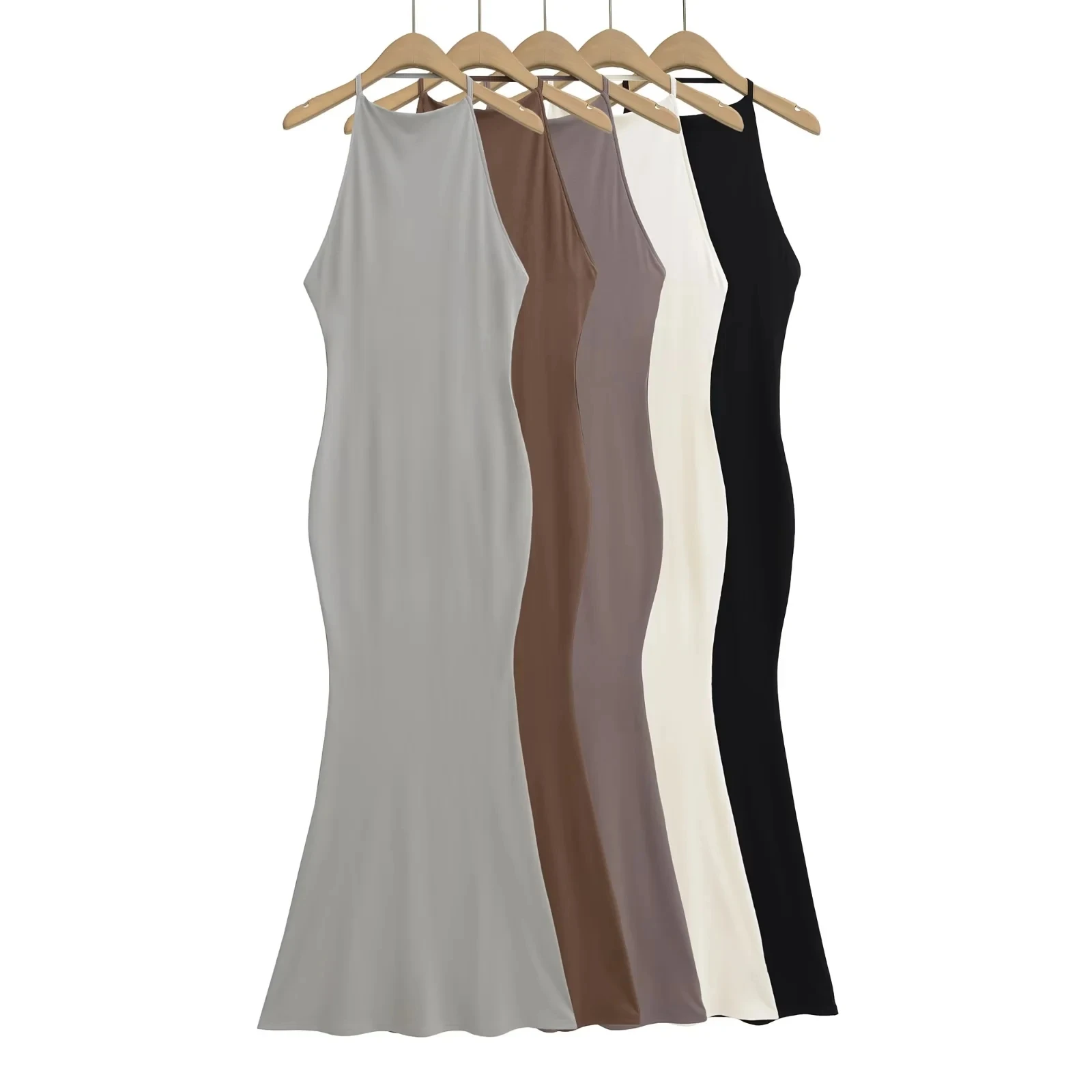 Sexy Hanging Ne Bal Fi Tail Dr Women's 2025 New Summer Slim Fit Long Base Dr Pure Color High Waist Medium Soft...
Sexy Hanging Ne Bal Fi Tail Dr Women's 2025 New Summer Slim Fit Long Base Dr Pure Color High Waist Medium Soft...