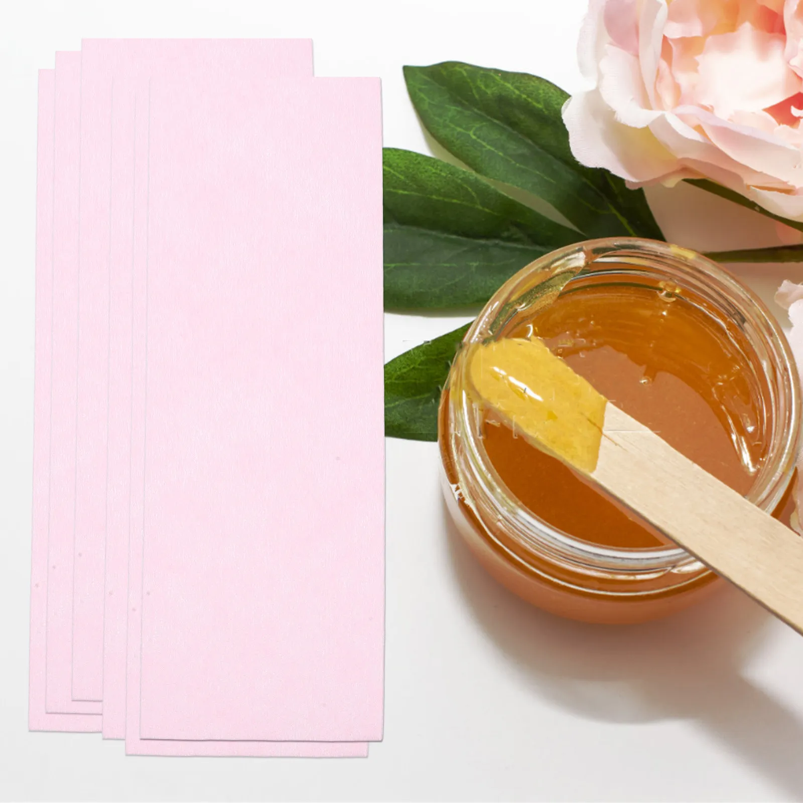 100Pcs Hair Removal Wax Strips Soft Wax Compatible Non-Stretch Non-Tear Disposable Facial Body Waxing Strips for Women
100Pcs Hair Removal Wax Strips Soft Wax Compatible Non-Stretch Non-Tear Disposable Facial Body Waxing Strips for Women