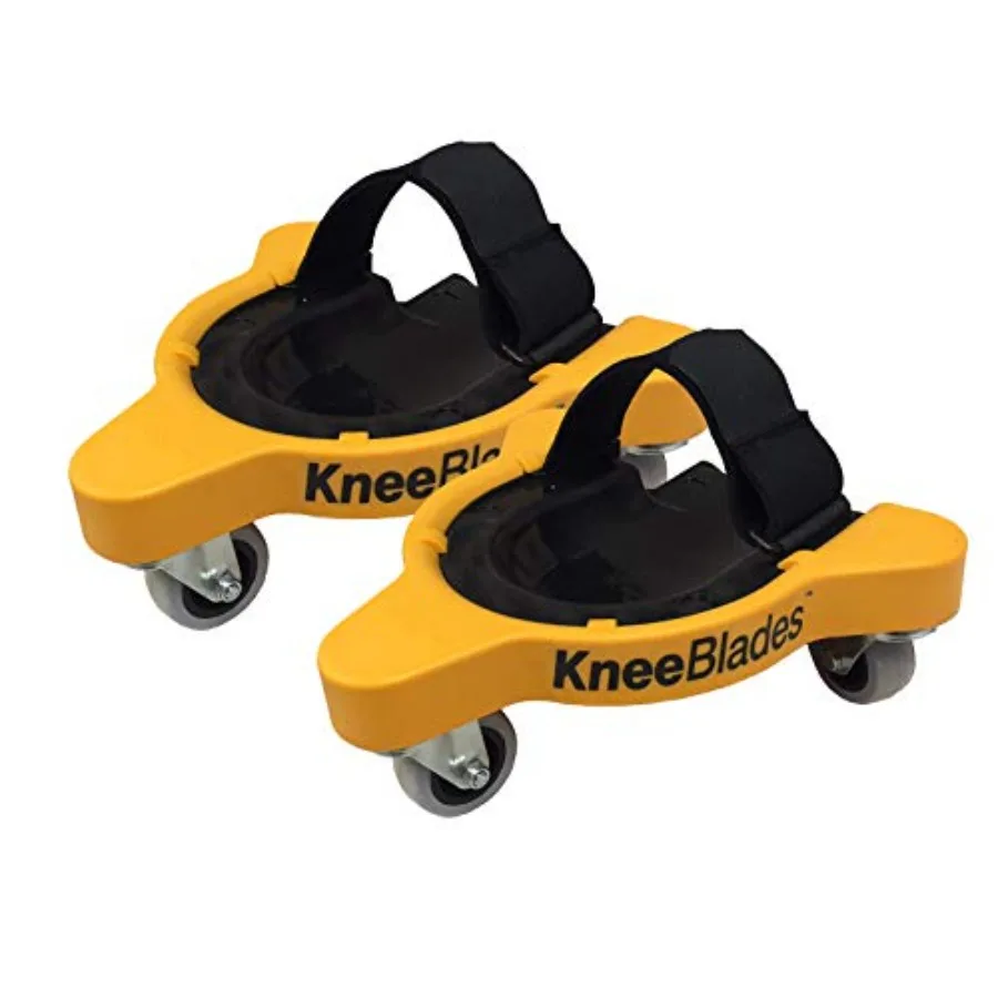 1603 Knee Blades-Durable Heavy-Duty Knee Pads with 3 Casters Comfortable Gel Cushions for Unisex Adult Full 360 Turn Cbility Wi
1603 Knee Blades-Durable Heavy-Duty Knee Pads with 3 Casters Comfortable Gel Cushions for Unisex Adult Full 360 Turn Cbility Wi