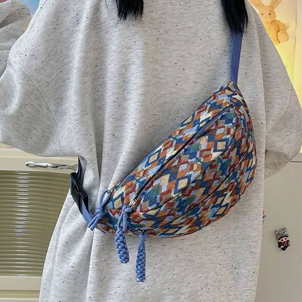 Casual Bohemia Crossbody Chest Bag Lightweight Large Capacity Belt Bags Waist Bag
Casual Bohemia Crossbody Chest Bag Lightweight Large Capacity Belt Bags Waist Bag