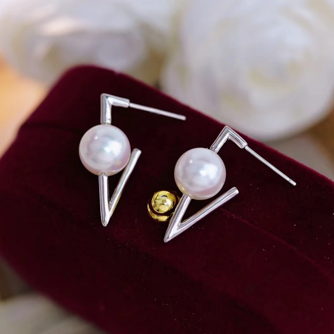 925 Sterling Silver Earrings Base Findings Mountings Jewelry Mounts Fittings Women's Accessories for 10-11mm Beads Pearls
925 Sterling Silver Earrings Base Findings Mountings Jewelry Mounts Fittings Women's Accessories for 10-11mm Beads Pearls