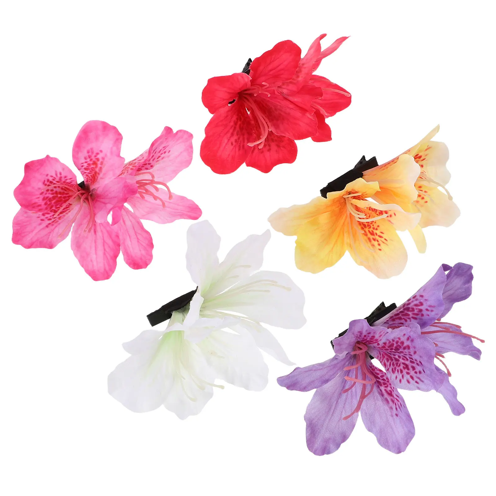 5Pcs Lifelike Fabric Flower Hair Clips Lightweight Boho Floral Hair Accessories for Women Hanfu Outfits Festive Occasions Daily
5Pcs Lifelike Fabric Flower Hair Clips Lightweight Boho Floral Hair Accessories for Women Hanfu Outfits Festive Occasions Daily