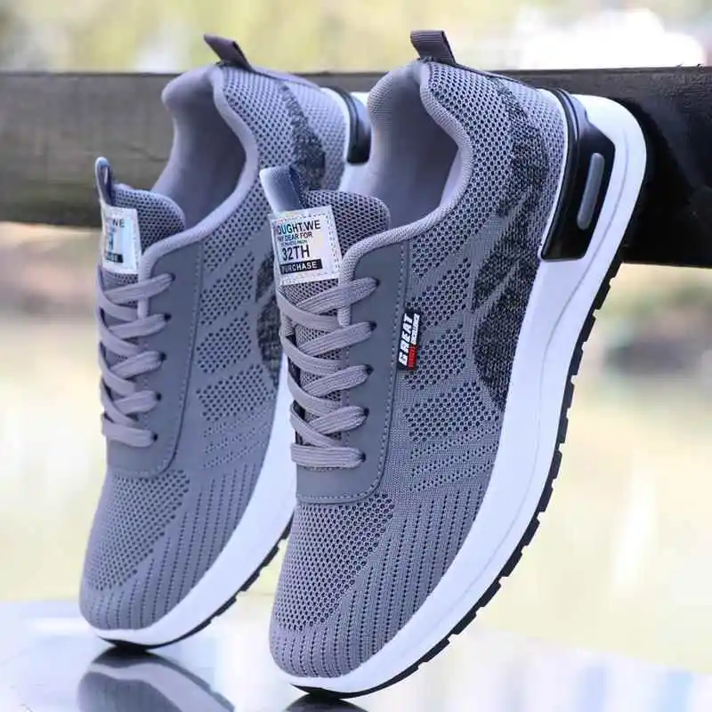 Men's Breathable Running Shoes Summer Anti-Odor Mesh Low Cut Casual Sports Work Shoes Soft Bottom Anti-Slip Wear-Resistant
Men's Breathable Running Shoes Summer Anti-Odor Mesh Low Cut Casual Sports Work Shoes Soft Bottom Anti-Slip Wear-Resistant