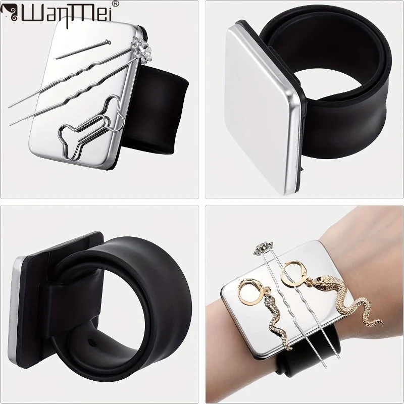 WANMEI 1 pcs Profession Salon Magnetic Bracelet Wrist Band Magnet Clapper Ring Make Up Watch Band Magnetic Sewing Pincushion
WANMEI 1 pcs Profession Salon Magnetic Bracelet Wrist Band Magnet Clapper Ring Make Up Watch Band Magnetic Sewing Pincushion