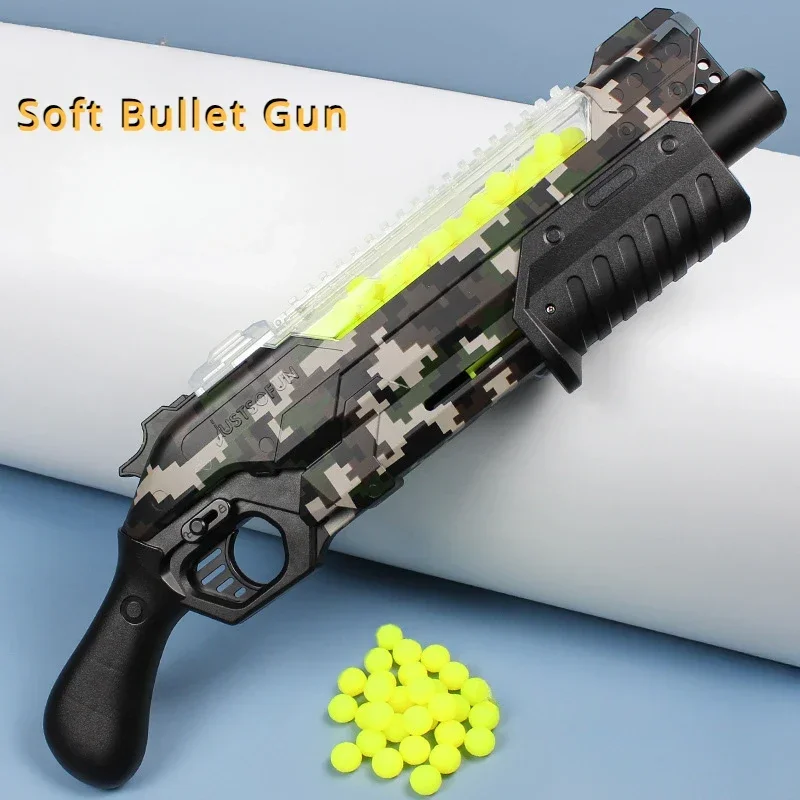 Soft Bullets Dart Foam Blaster Manual High Capacity TPE Ball Launcher Colorful Continuous Firing Toy Gun Outdoor Game Prop
Soft Bullets Dart Foam Blaster Manual High Capacity TPE Ball Launcher Colorful Continuous Firing Toy Gun Outdoor Game Prop